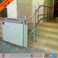 Bon prix incliné ascenseur de plate-forme de fauteuil roulant d&#39;escalier à vendre